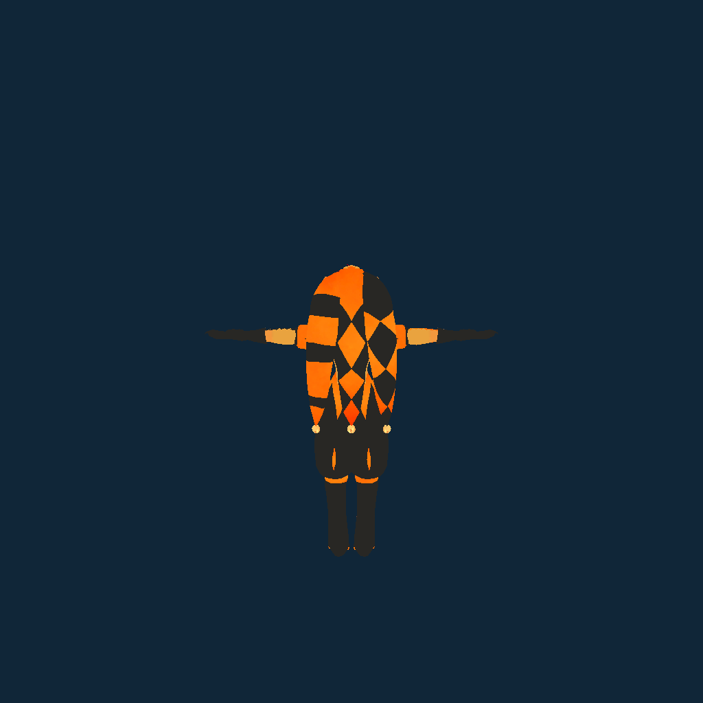 flames - Back