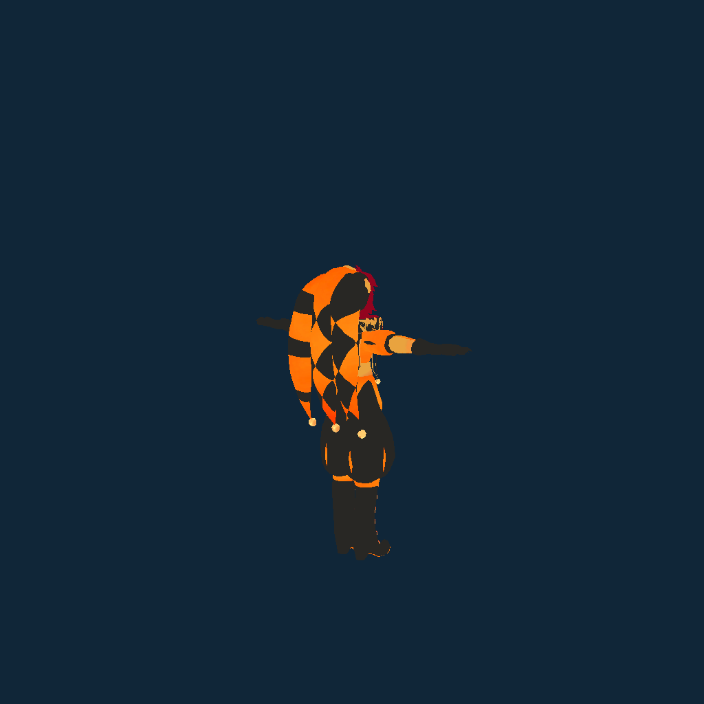 flames - Back Right