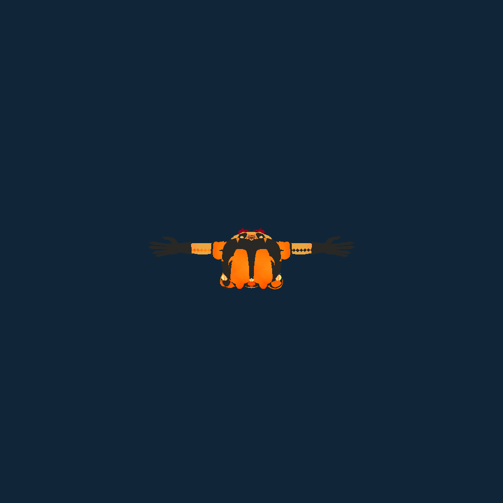 flames - Straight Bottom