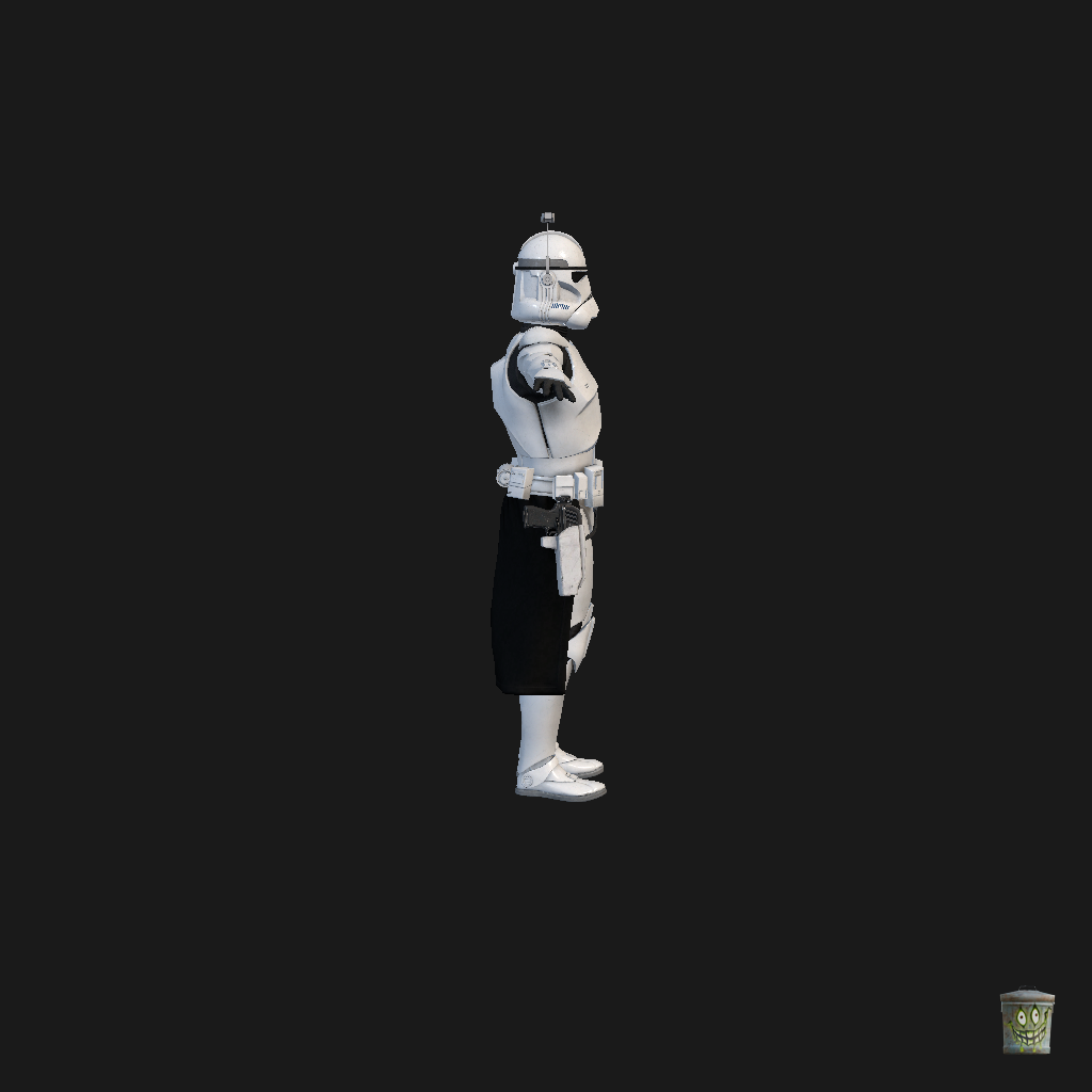 Phase 2 Clone Officer - Right