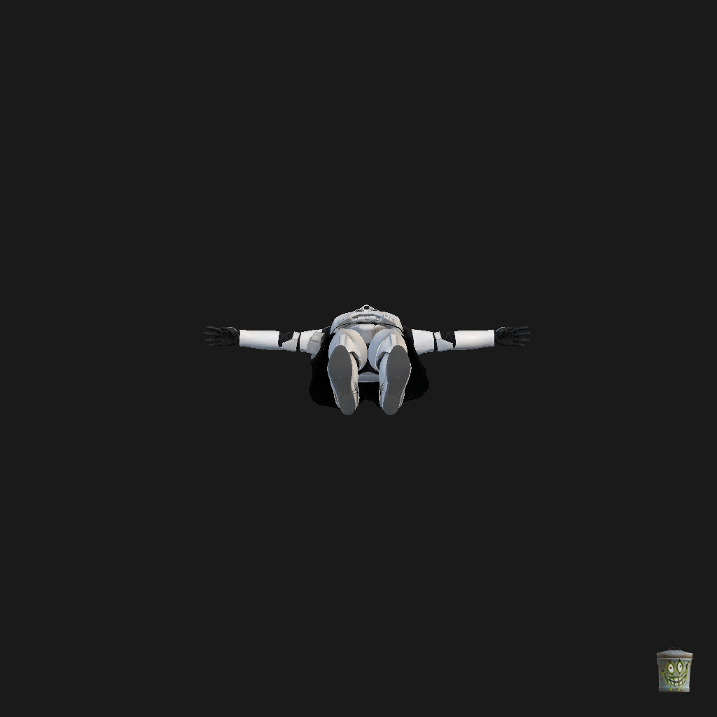 Phase 2 Clone Officer - Straight Bottom