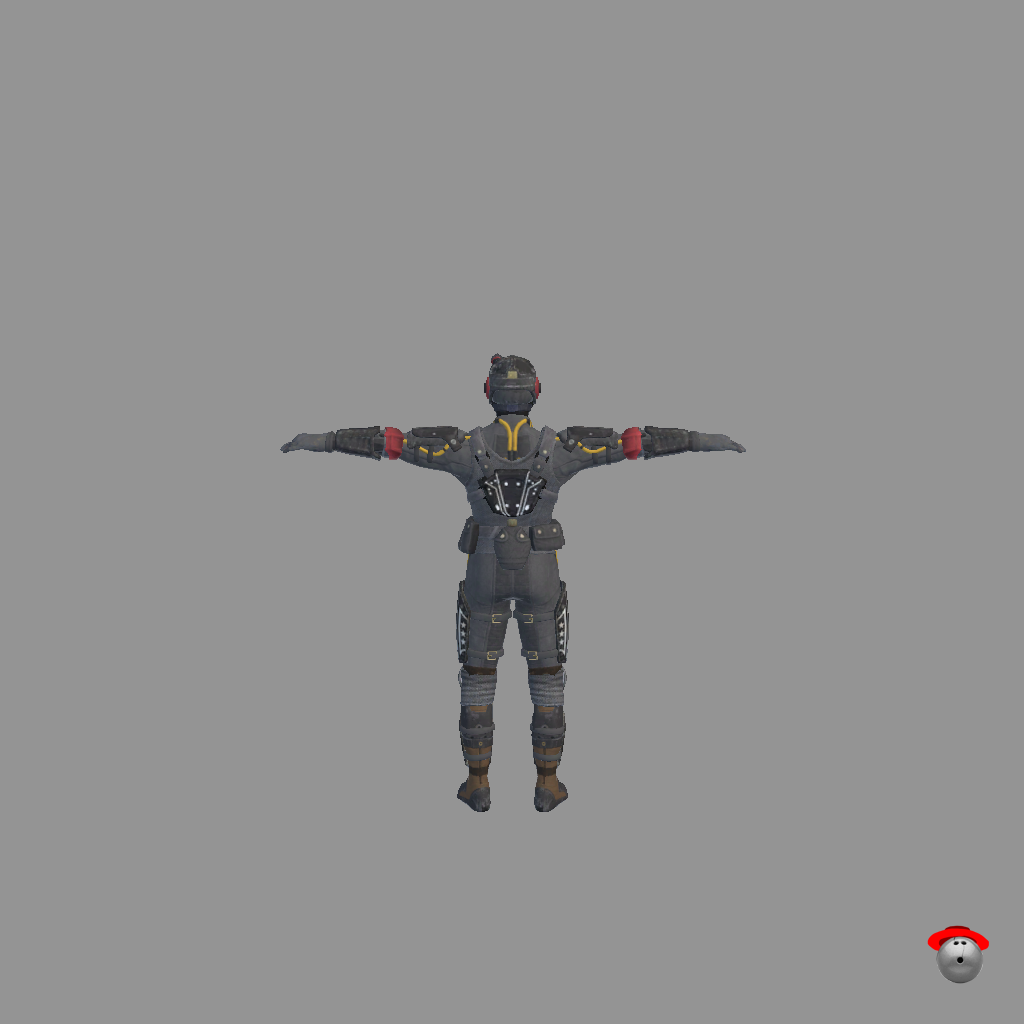 Enclave Basic Trooper - Back