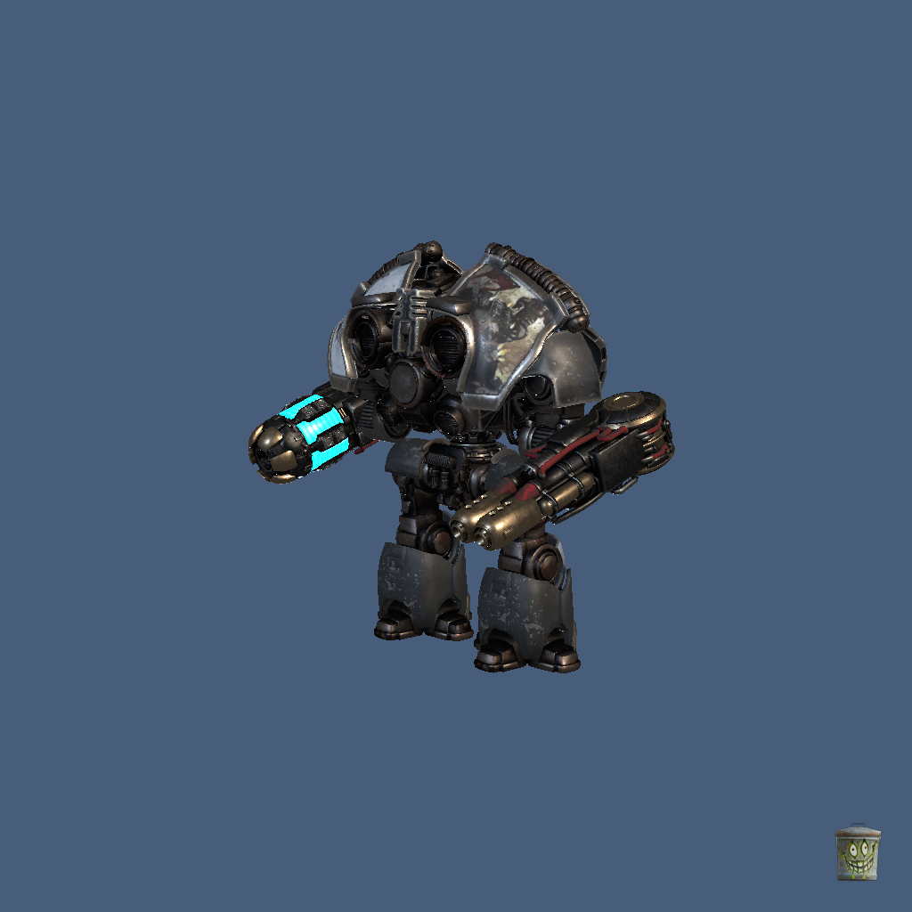 Black Templar Saturnine Dreadnaught - Back Right