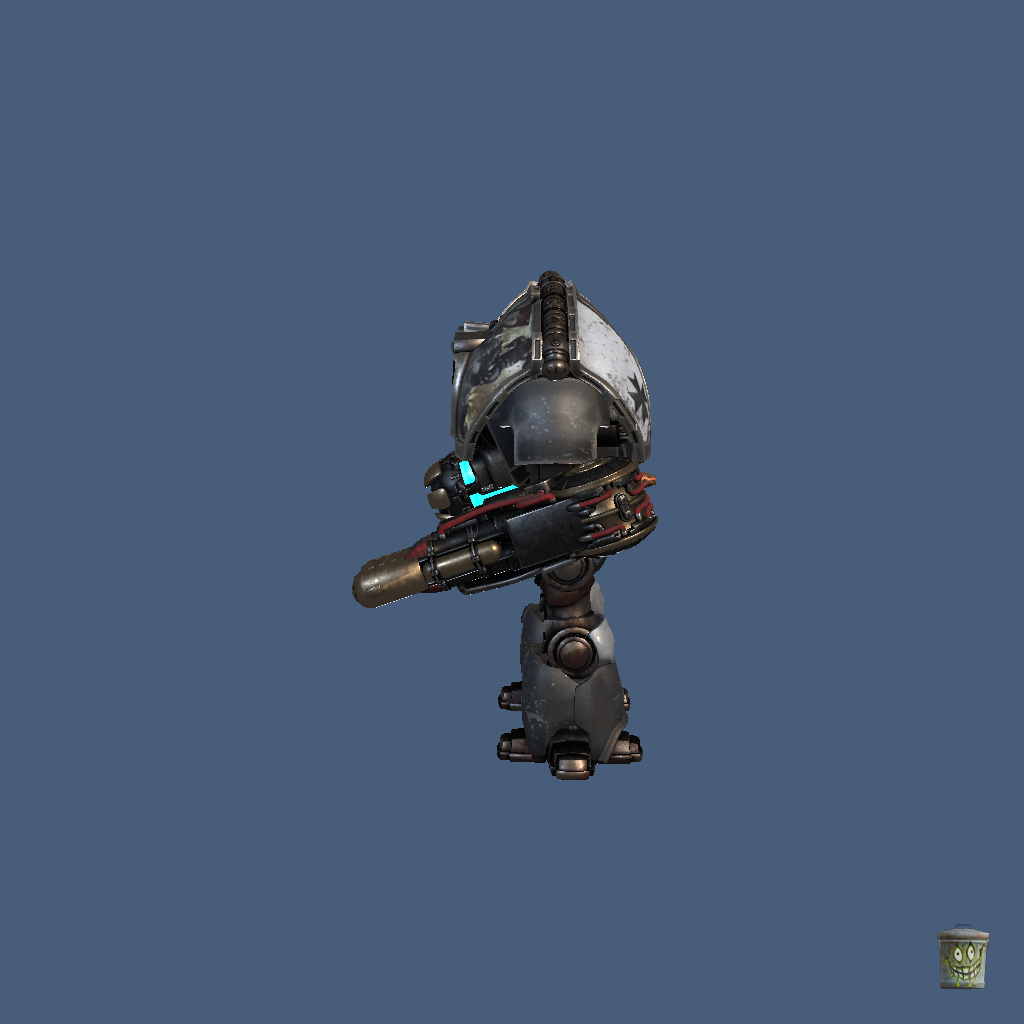 Black Templar Saturnine Dreadnaught - Right