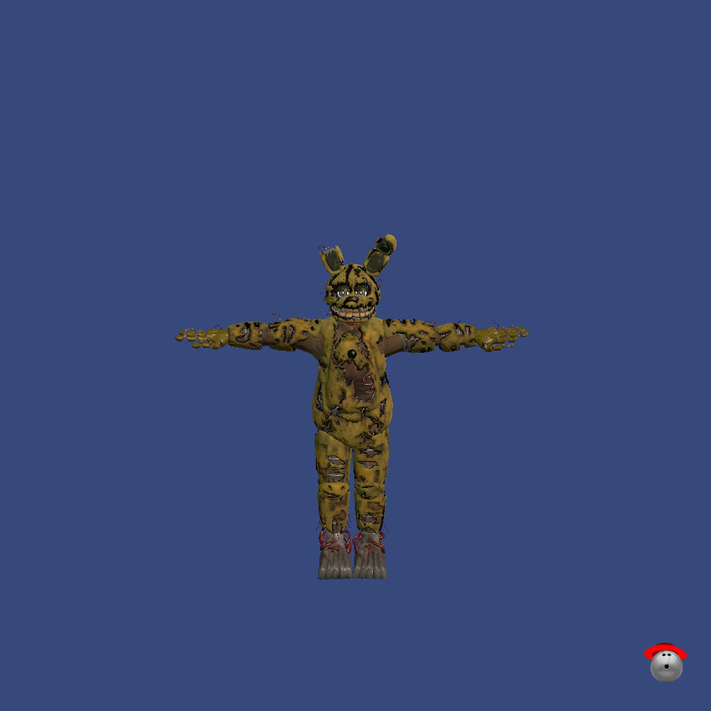 Prototype Springtrap - FNaF MOVIE 2 - Front