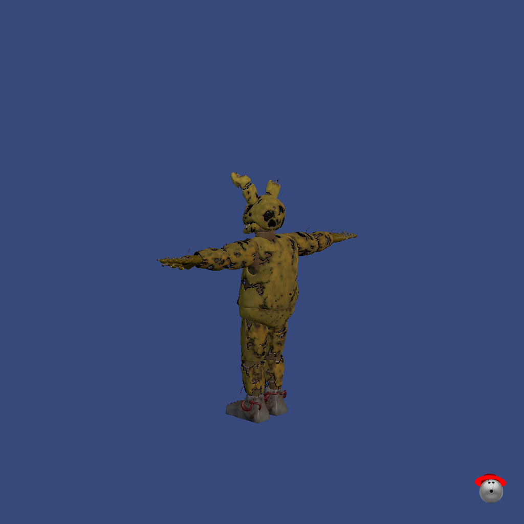 Prototype Springtrap - FNaF MOVIE 2 - Back Left