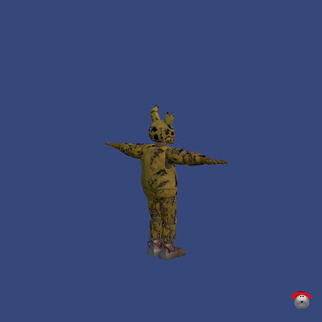 Prototype Springtrap - FNaF MOVIE 2 - Back Right