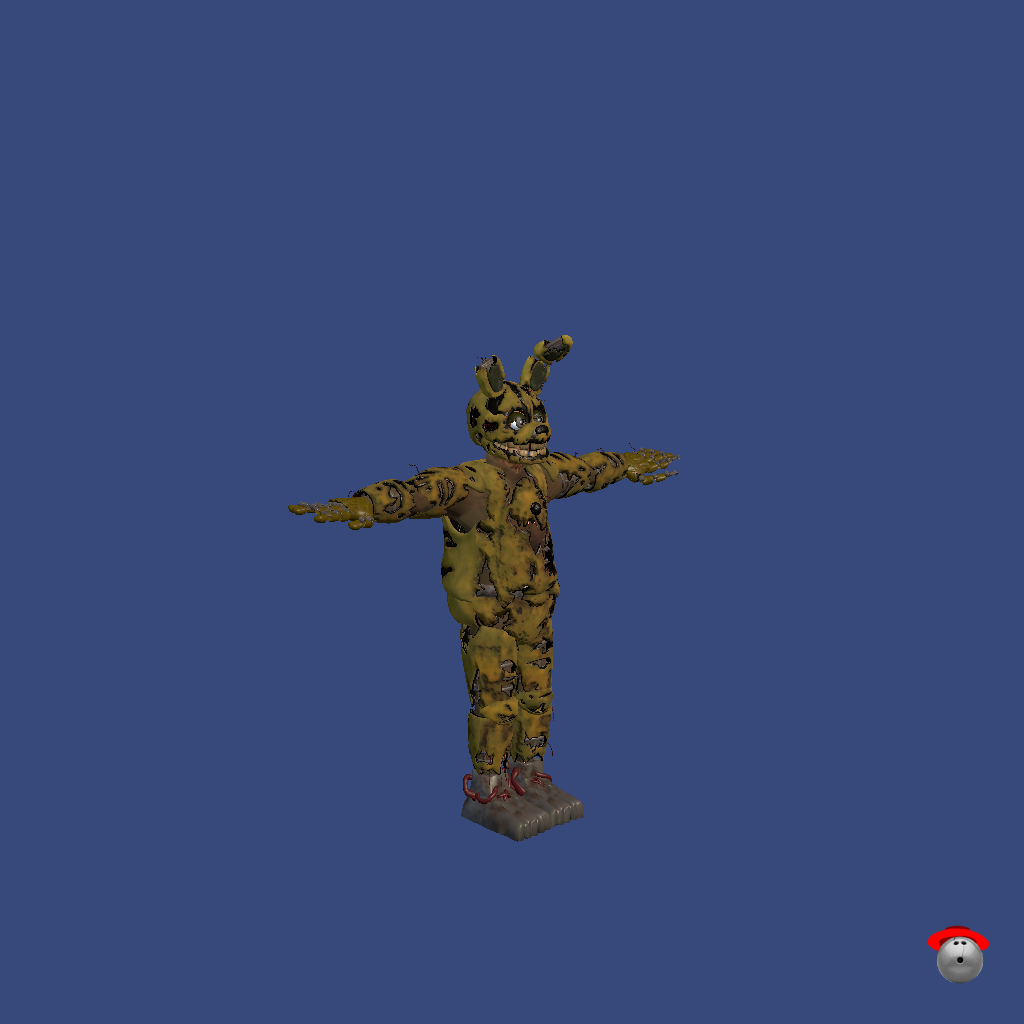 Prototype Springtrap - FNaF MOVIE 2 - Front Right