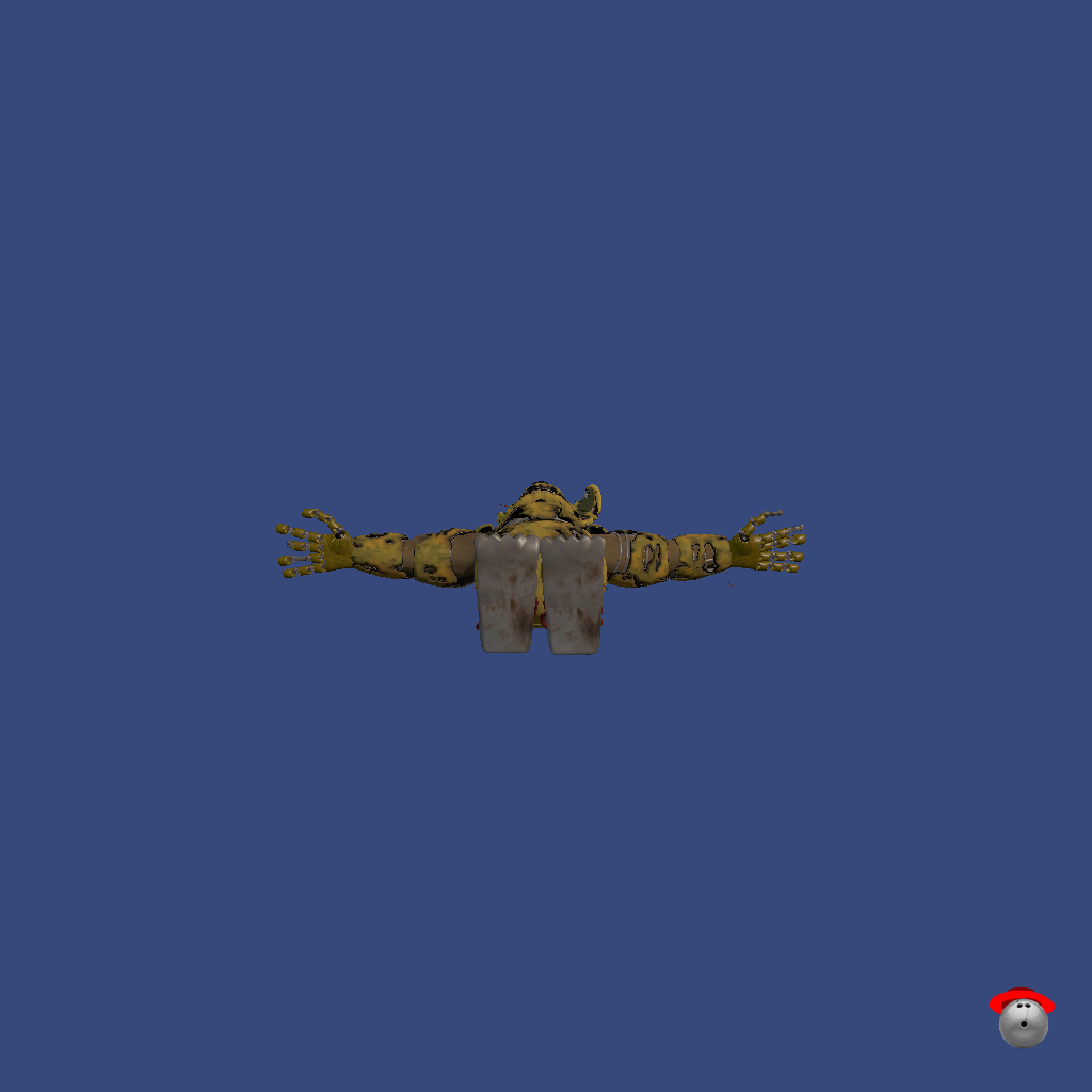 Prototype Springtrap - FNaF MOVIE 2 - Straight Bottom