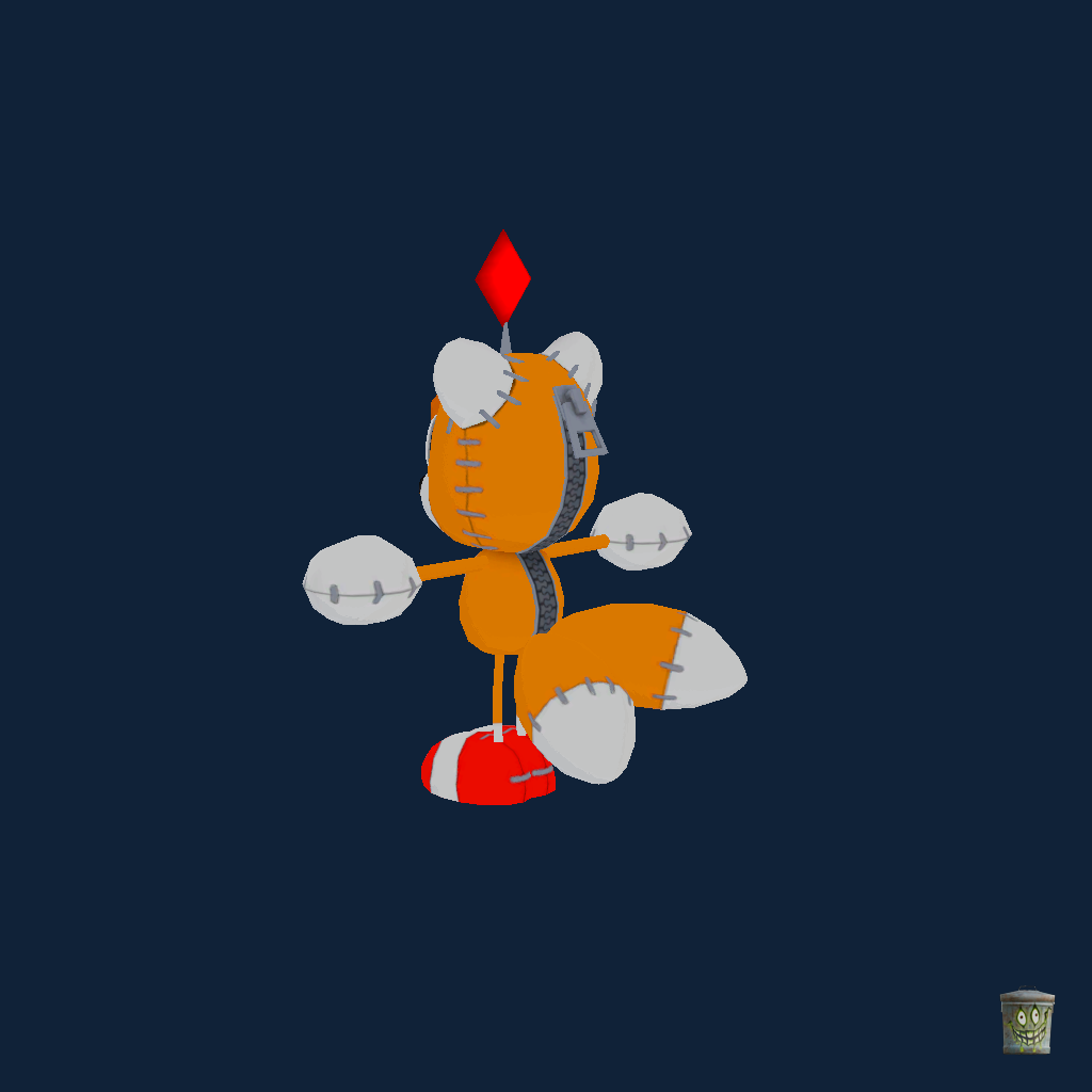 Tails Doll （Sonic Superstars） - Back Left