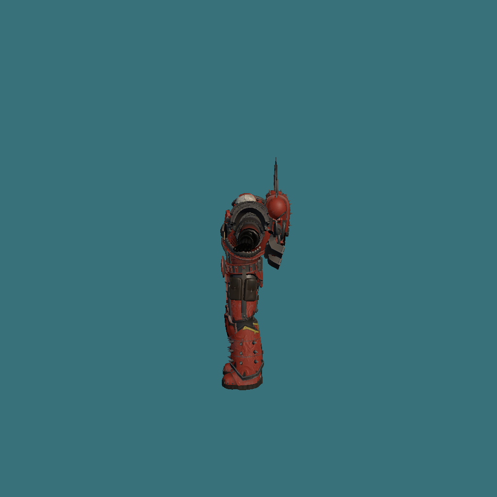Red corsair dark disciple - Left
