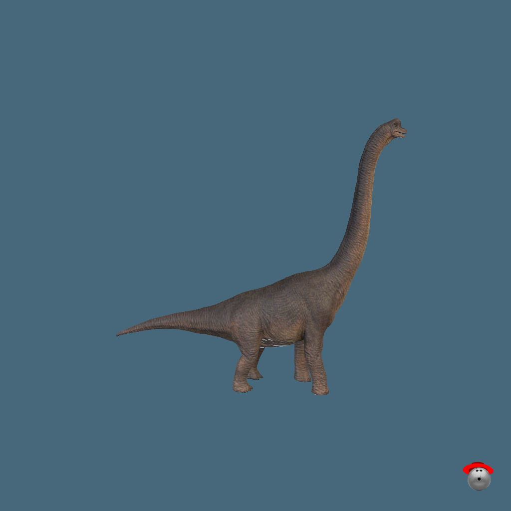 Brachiosaurus - Jurassic Park （PC＆Quest） - Right