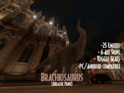Brachiosaurus - Jurassic Park （PC＆Quest）