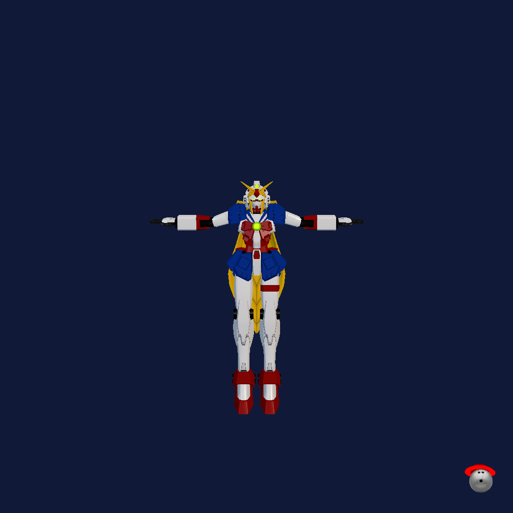 GF13-050NSW Nobel Gundam - Front