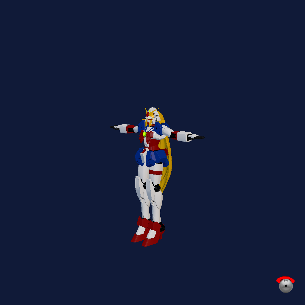 GF13-050NSW Nobel Gundam - Front Left