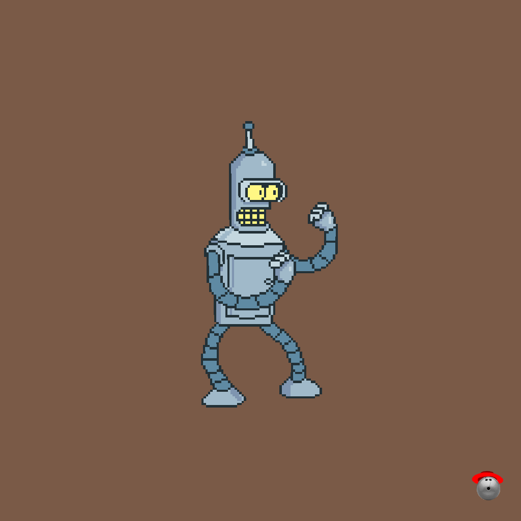 M․U․G․E․N Bender Rodriguez - Front