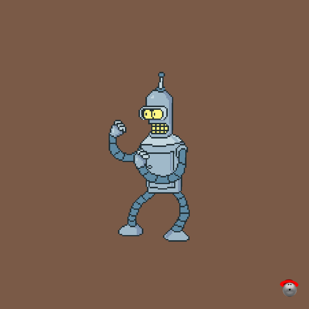 M․U․G․E․N Bender Rodriguez - Back