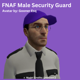 FNAF Male Security Guard