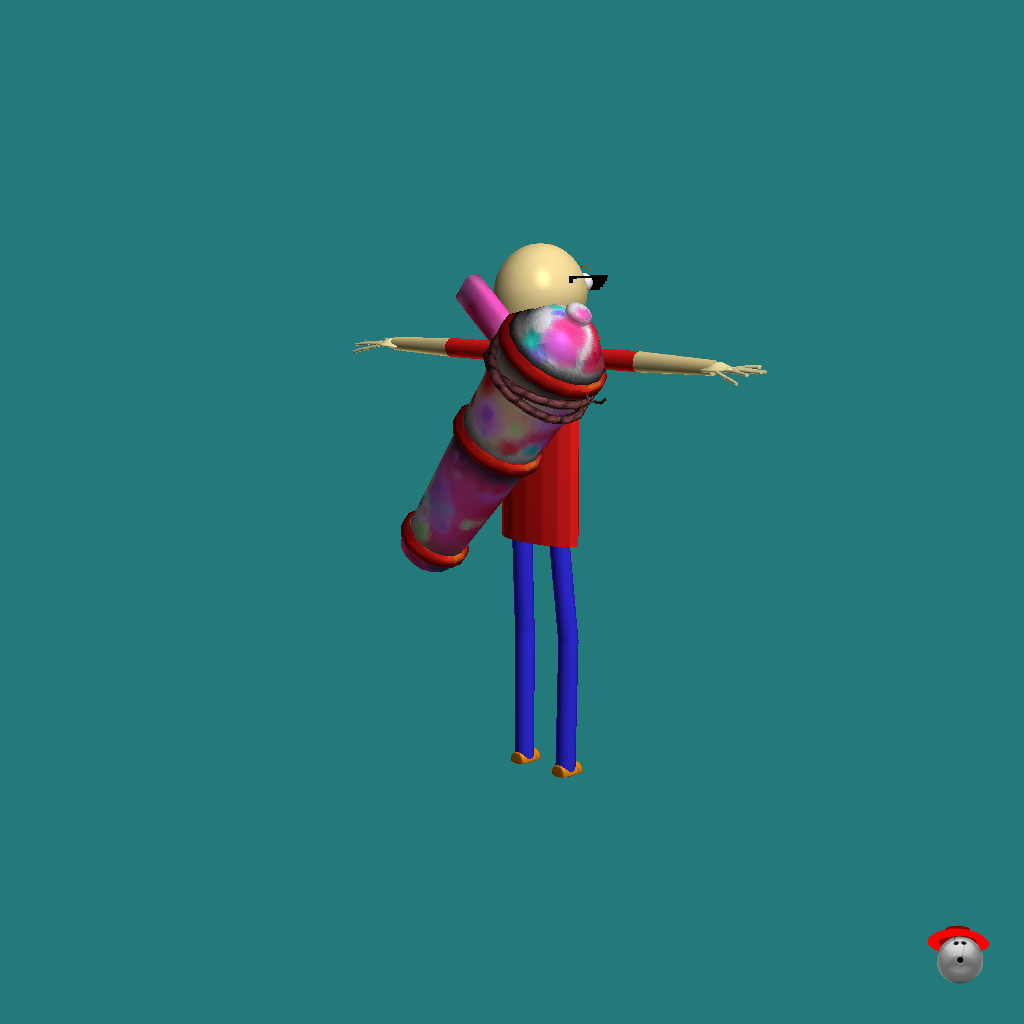 Disco Baldi - Back Right