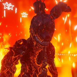 Burning Springtrap