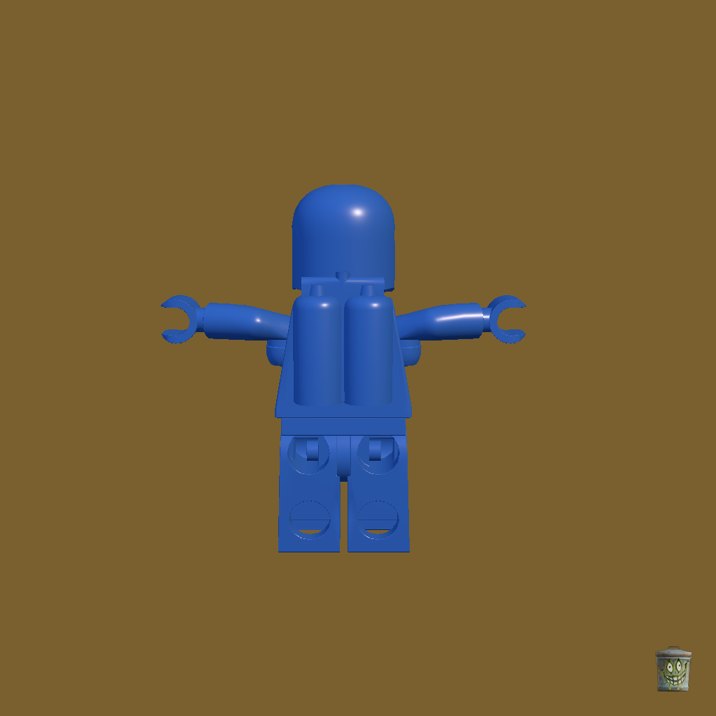 Benny - The Lego Movie - Back