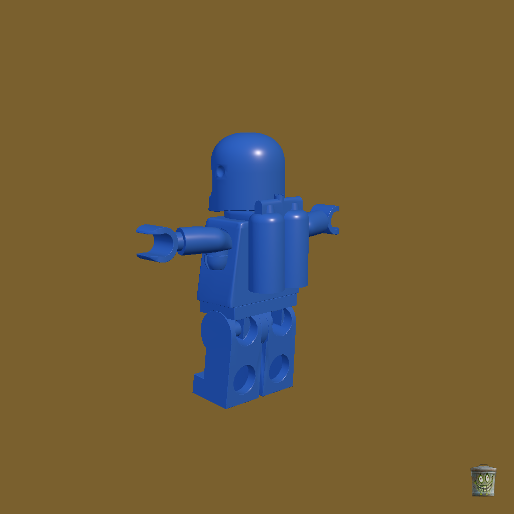Benny - The Lego Movie - Back Left