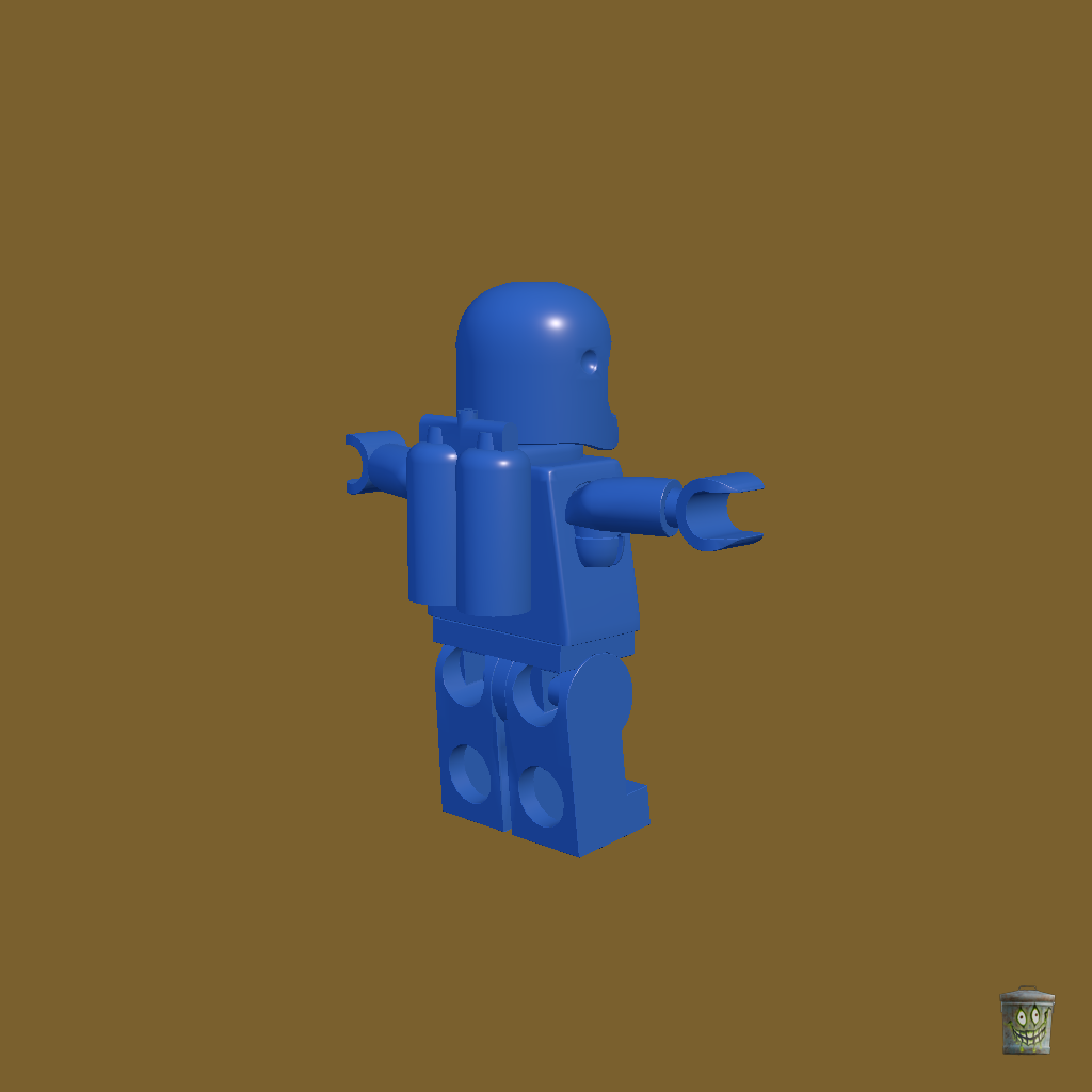 Benny - The Lego Movie - Back Right