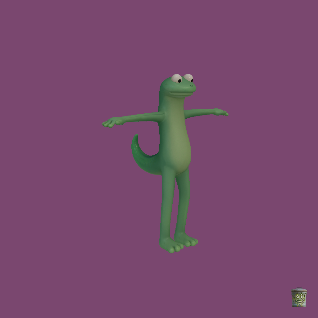 Tom Lizard - Front Right