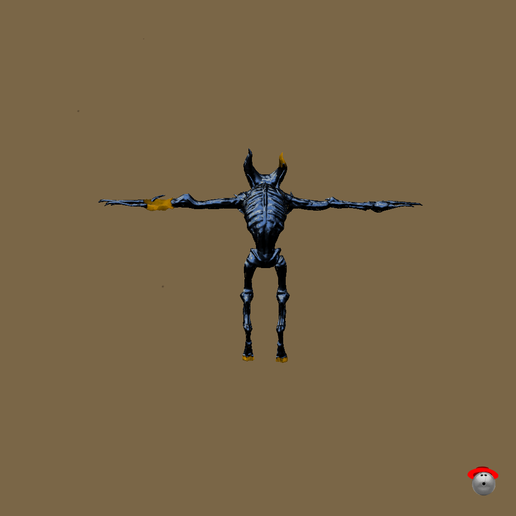 The Ink Demon - BaTDR （WIP） - Back