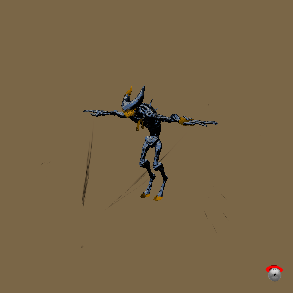 The Ink Demon - BaTDR （WIP） - Front Left