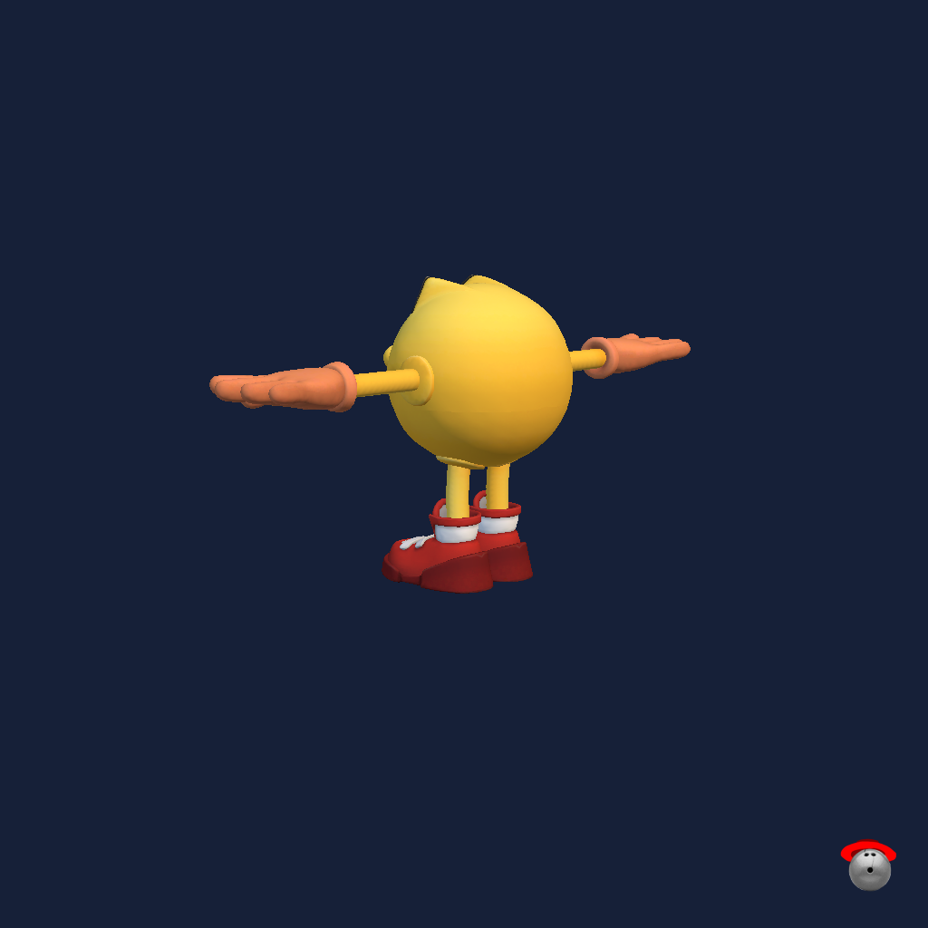 Pac-Man （Pac-Man and the ghostly adventures） - Back Left