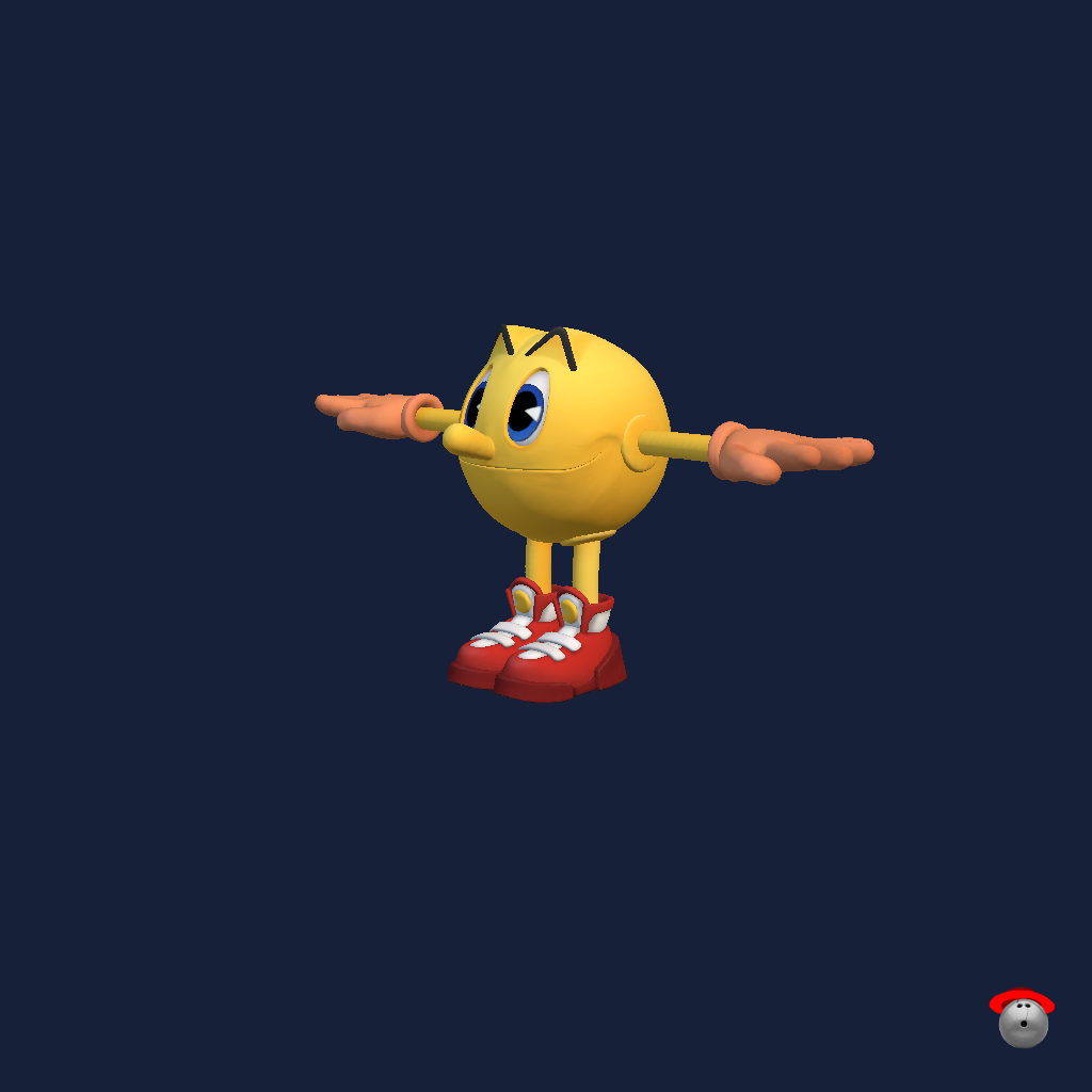 Pac-Man （Pac-Man and the ghostly adventures） - Front Left