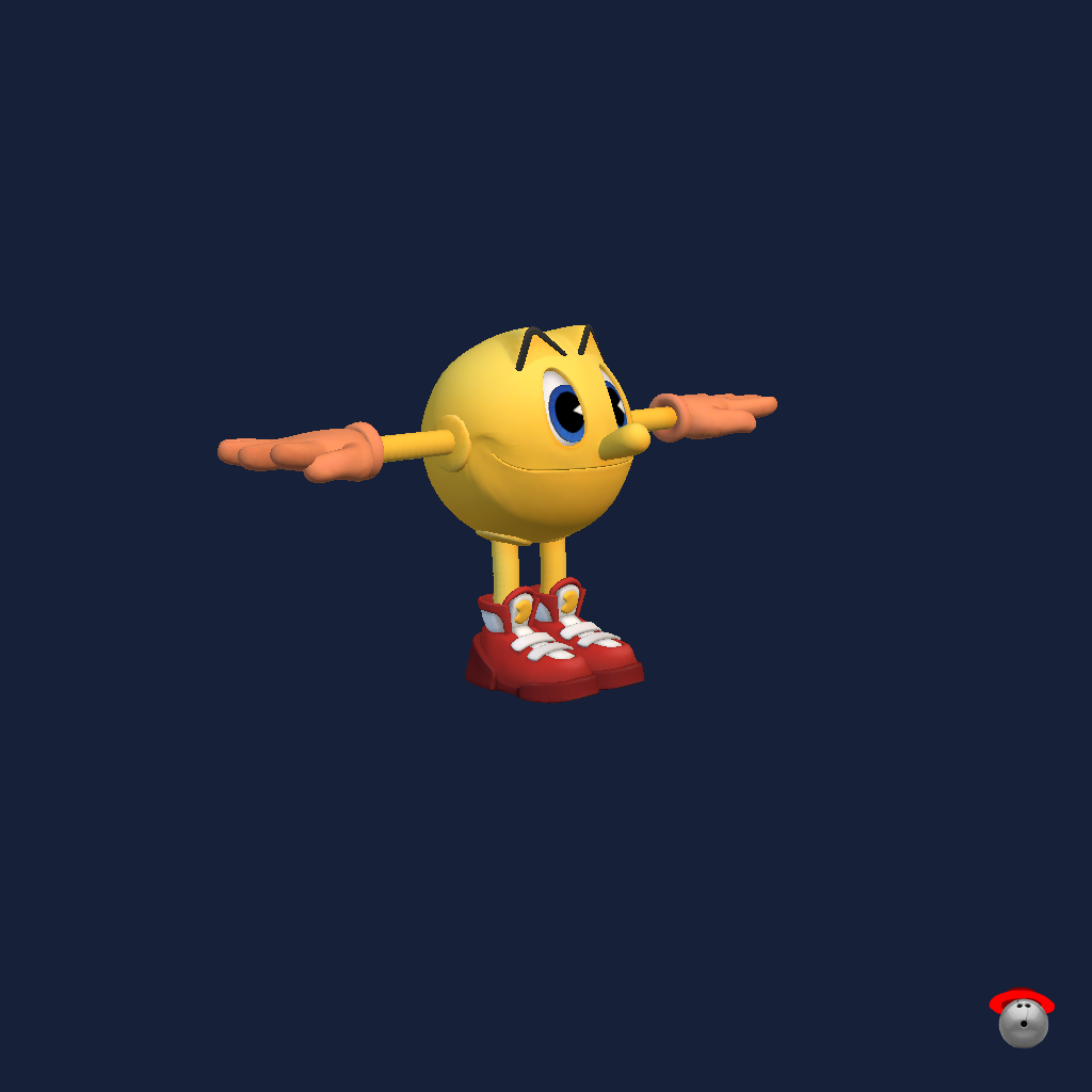 Pac-Man （Pac-Man and the ghostly adventures） - Front Right
