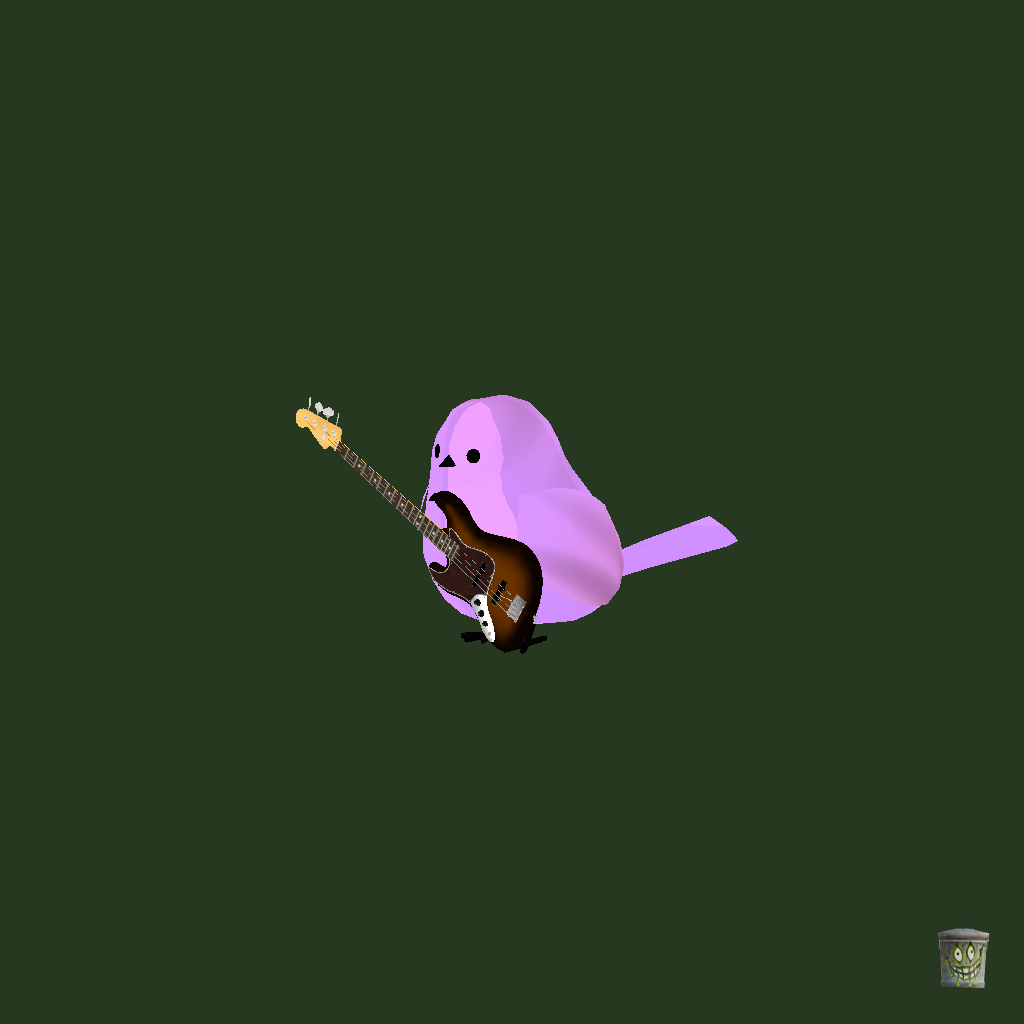Bass Birb - Front Left