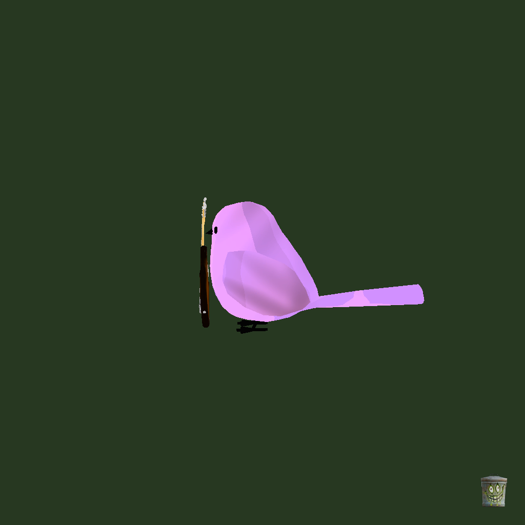 Bass Birb - Left