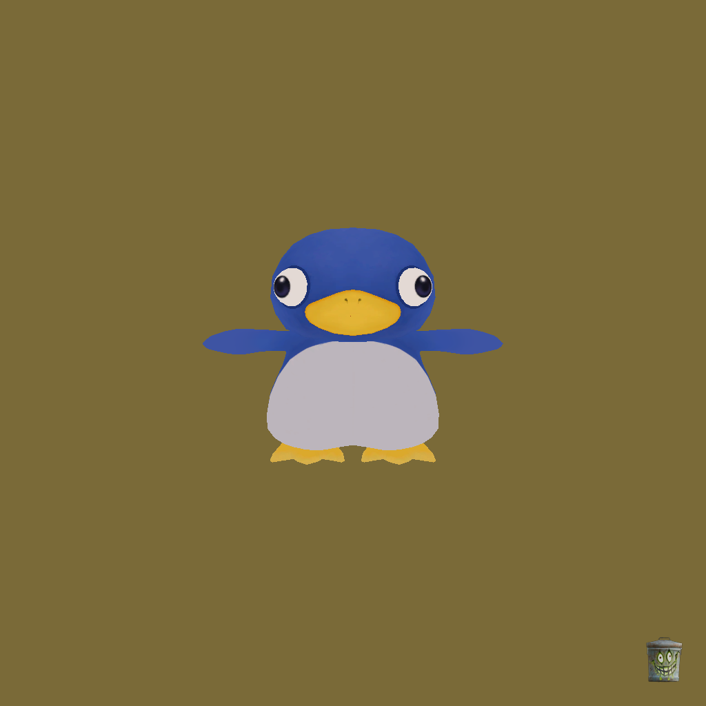Derpy Penguin - Front