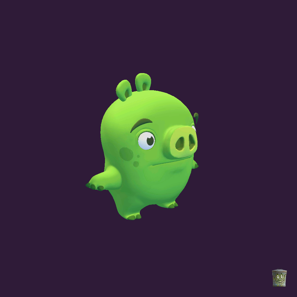 Ross' Nephew ＂Omer＂ （Bad Piggies 2） - Front Right