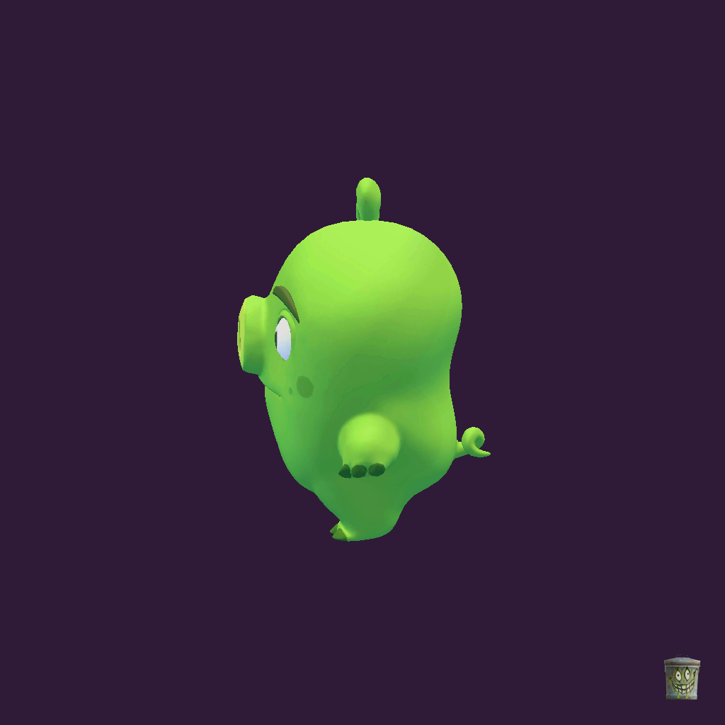 Ross' Nephew ＂Omer＂ （Bad Piggies 2） - Left