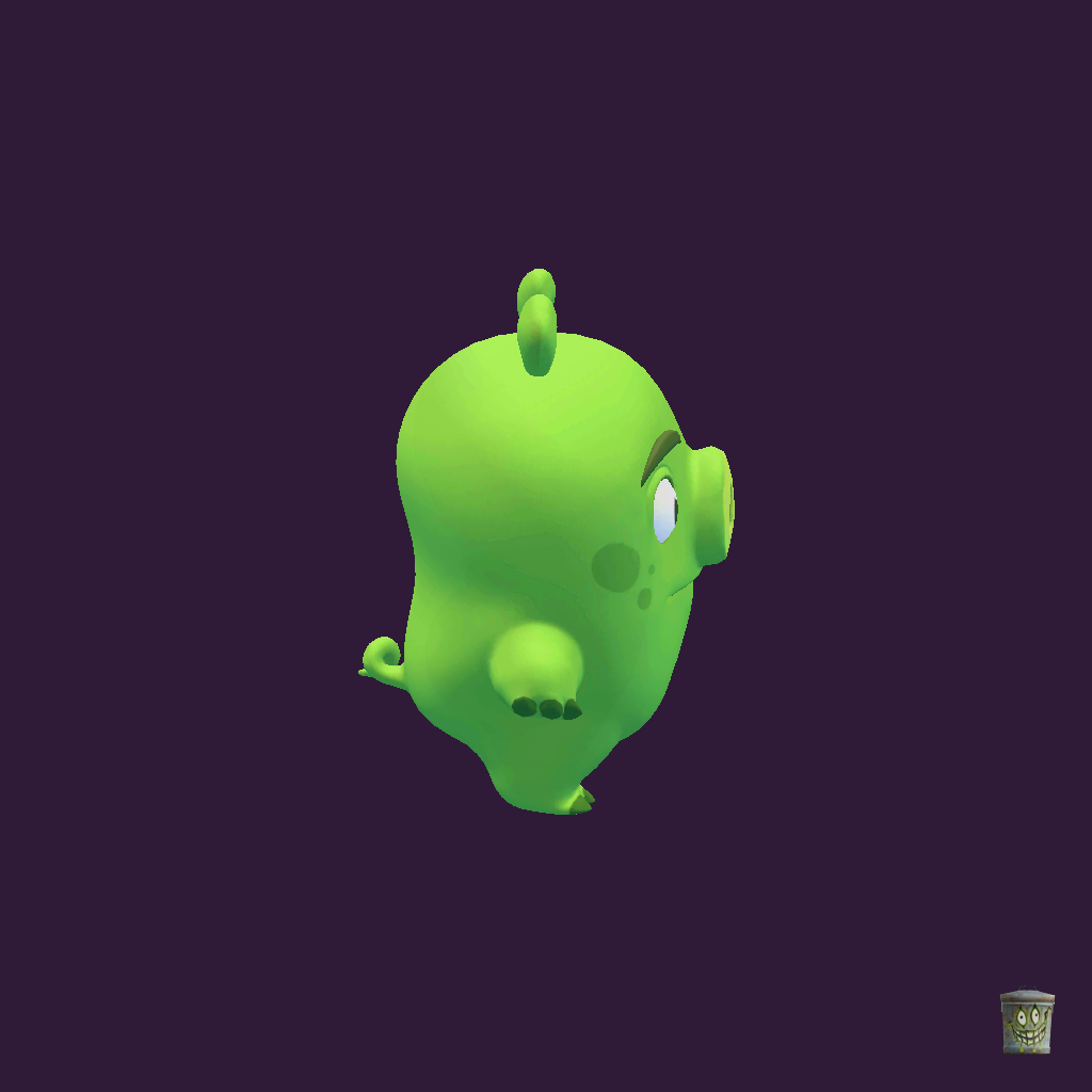 Ross' Nephew ＂Omer＂ （Bad Piggies 2） - Right