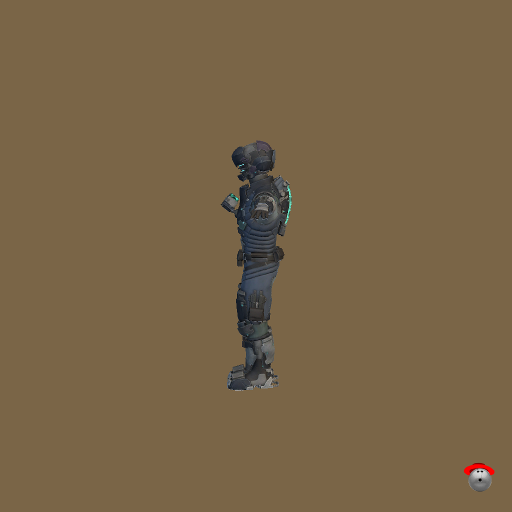 Dead Space 2 - Security Suit - Left