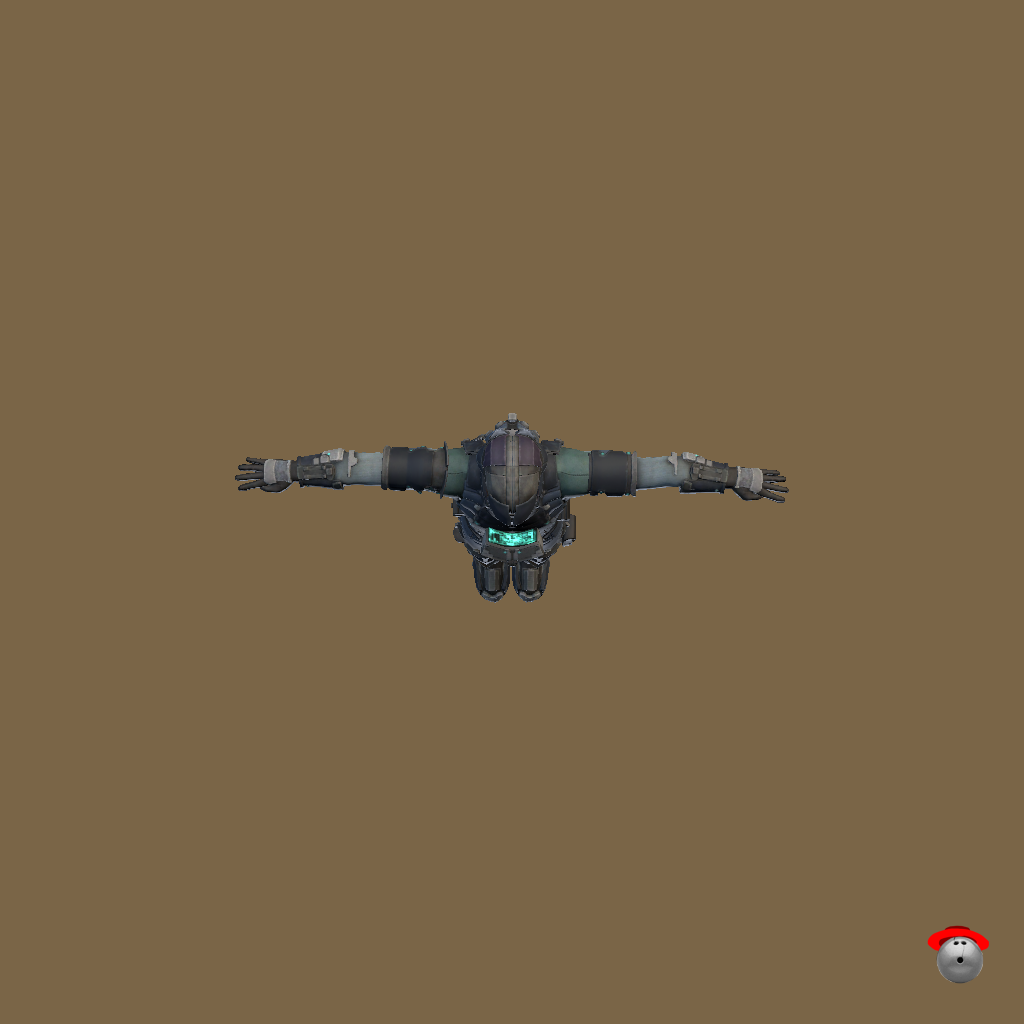Dead Space 2 - Security Suit - Straight Top