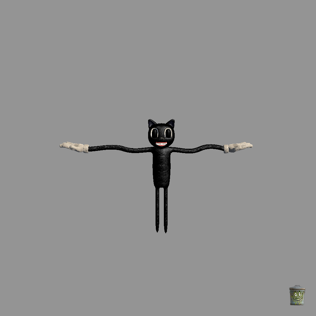 CARTOON CAT - ［TREVOR HENDERSON］ - Front
