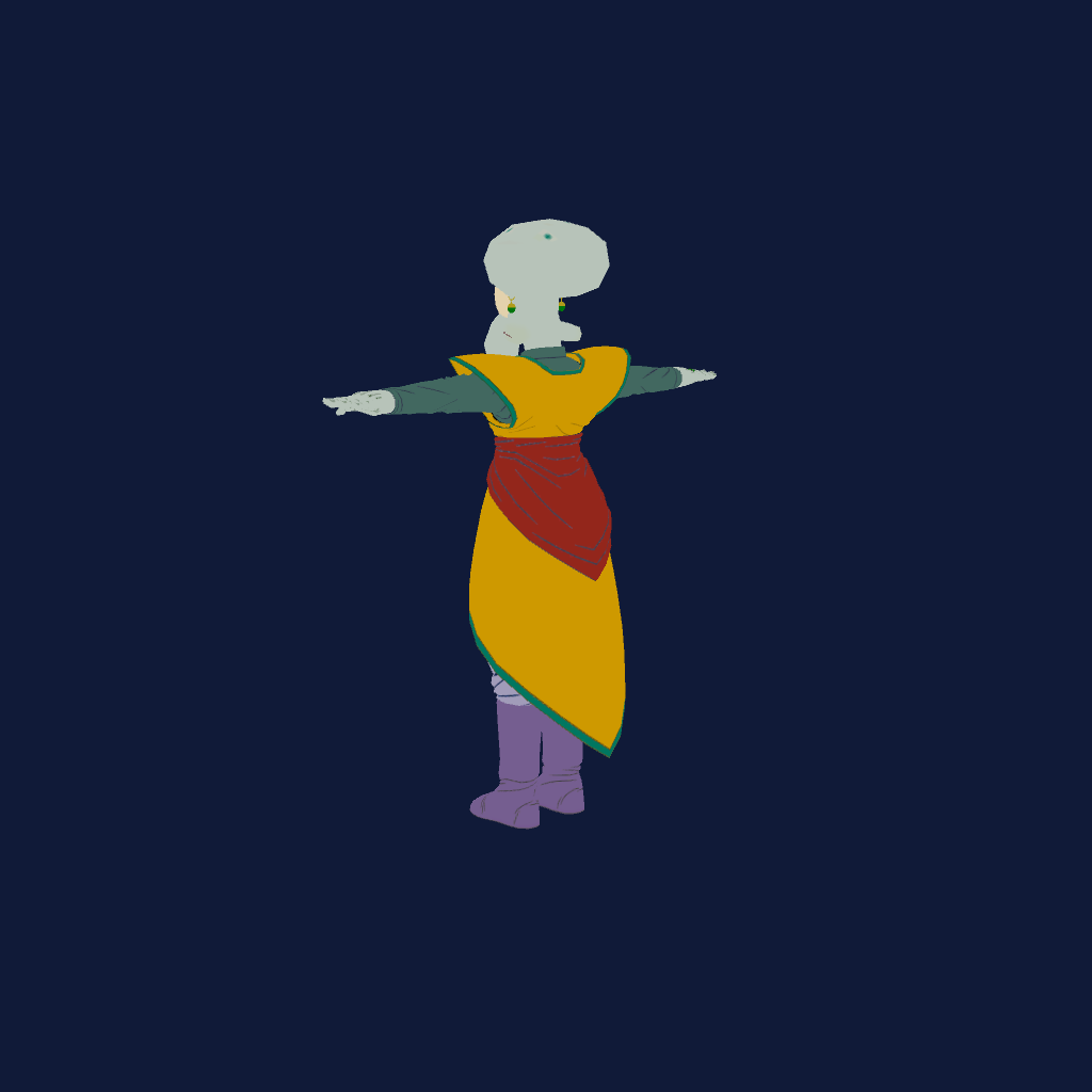 Squidward （Supreme Kai） - Back Left