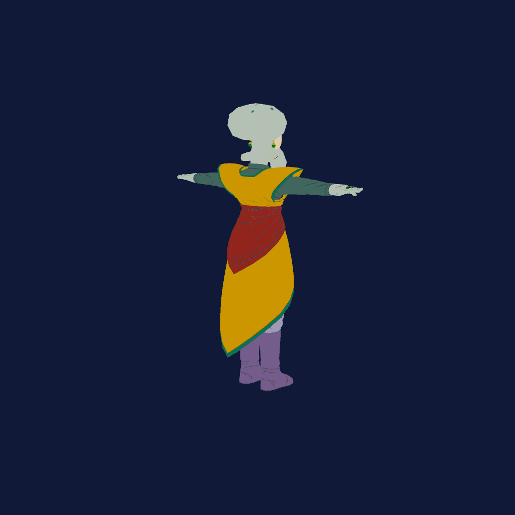 Squidward （Supreme Kai） - Back Right