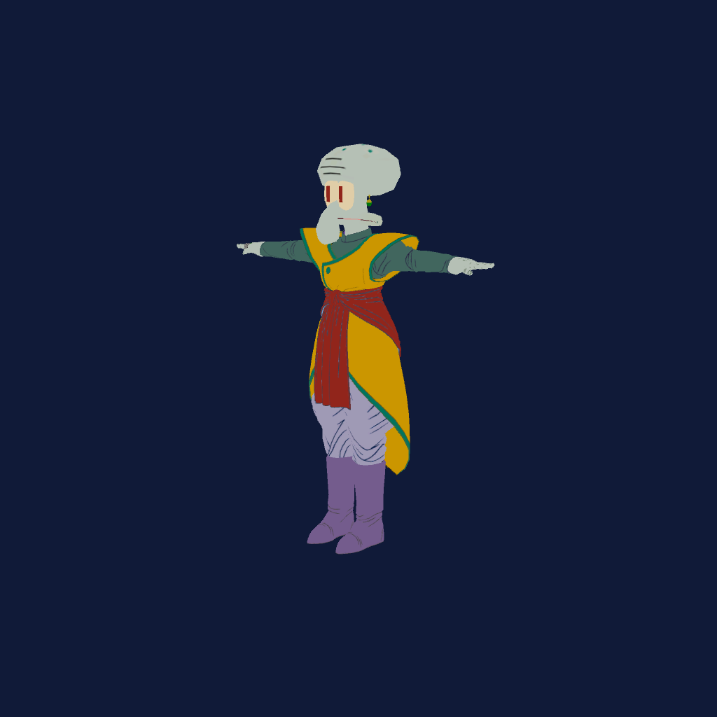 Squidward （Supreme Kai） - Front Left