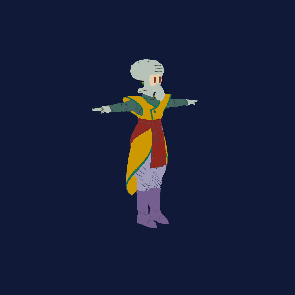 Squidward （Supreme Kai） - Front Right
