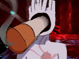 Minos prime smoking a fat blunt