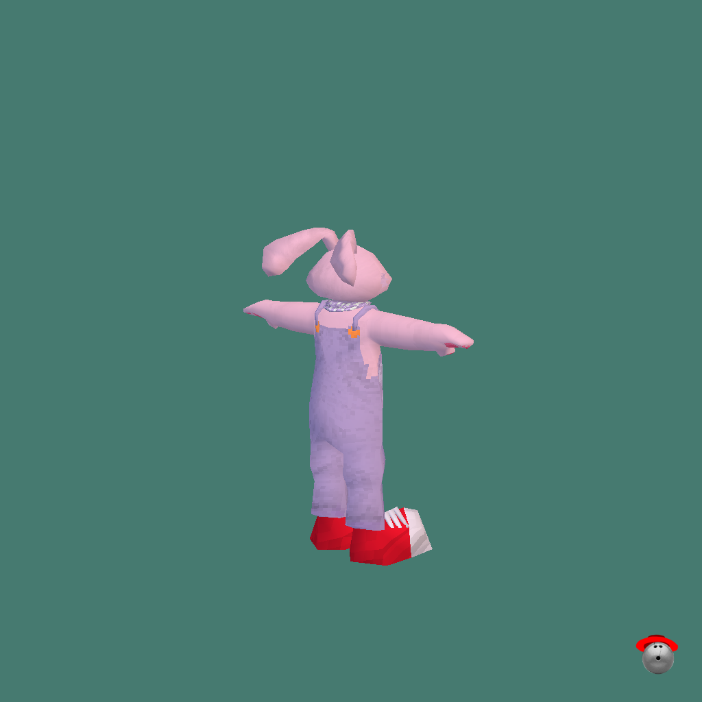 Buddy - Betty The Bunny - Back Right