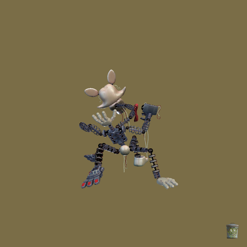 Mangle（FNAF AR） - Back