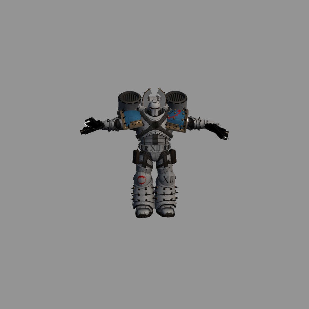 Pre-herecy World Eater Assault Marine